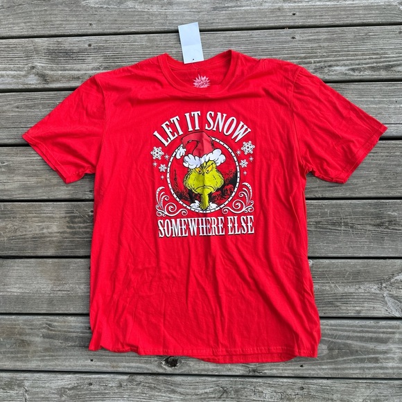 Dr. Seuss Other - Dr. Seuss Red‎ Grinch Short Sleeve Tee